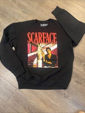 🆕 Scarface Graphic Crewneck Sweatshirt. L. NWOT!🔥